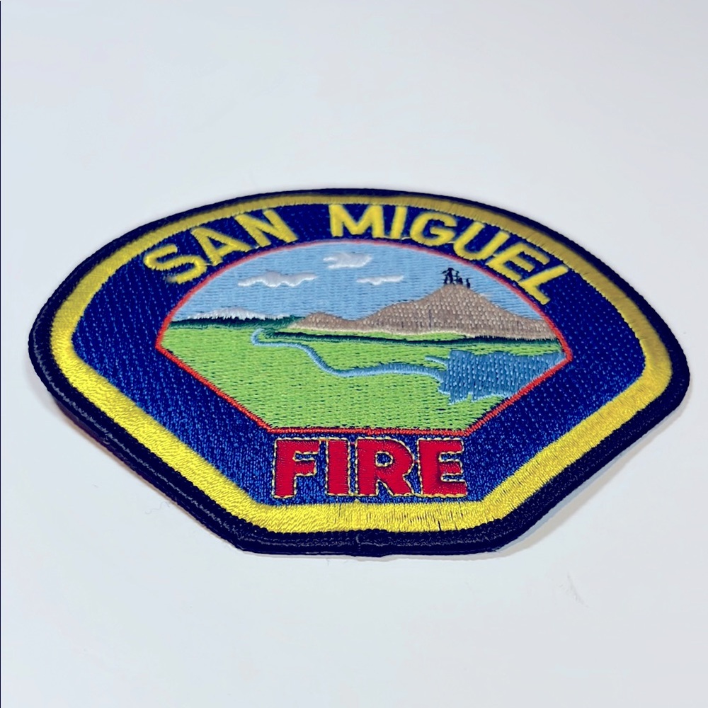 🔥 San Miguel Fire Rescue Department California EMT Prevention Embroidered Patch